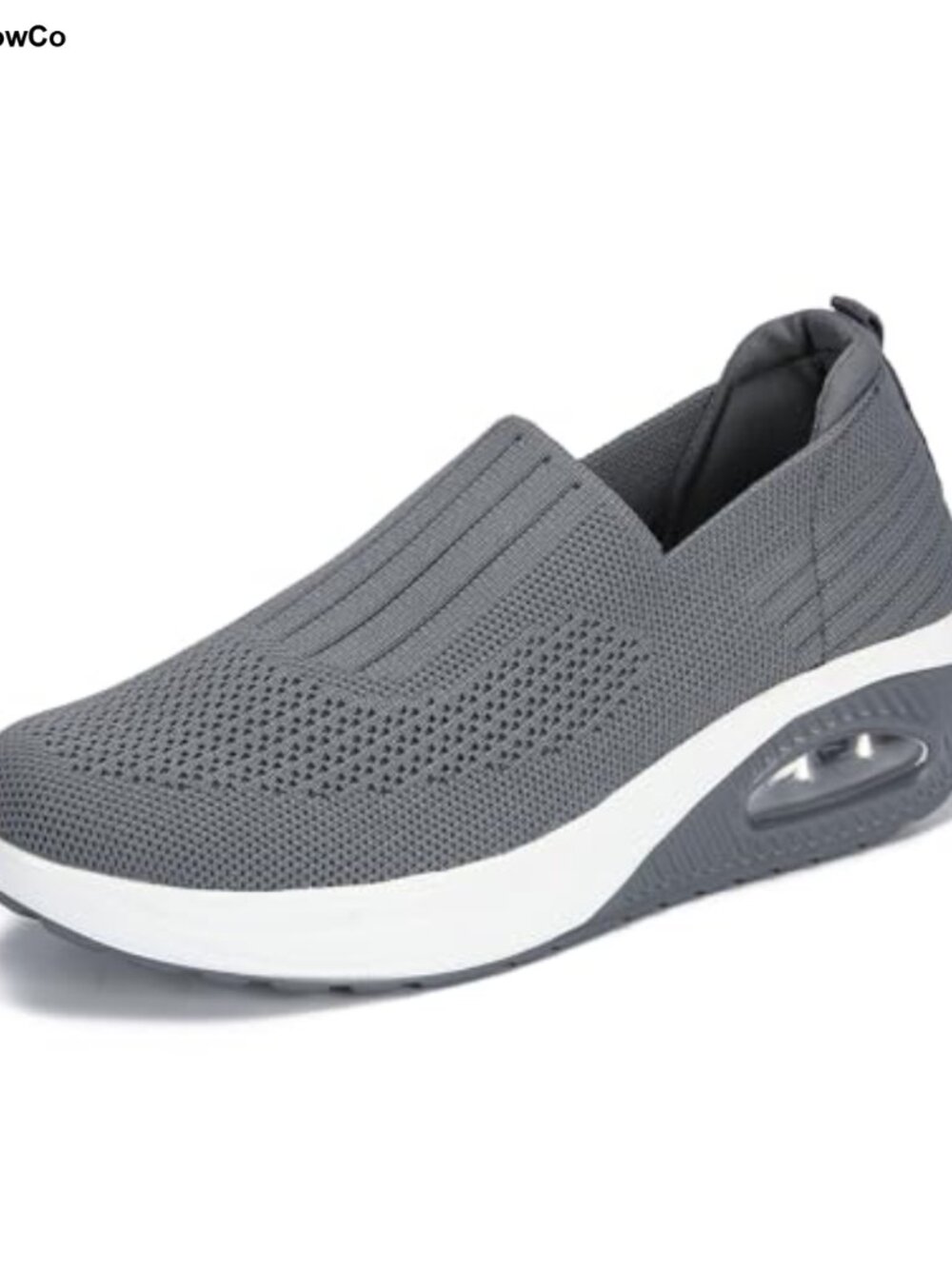 Women's Platform Sneakers Air Cushion Walking Wedge Knit Shoes Nurses Work